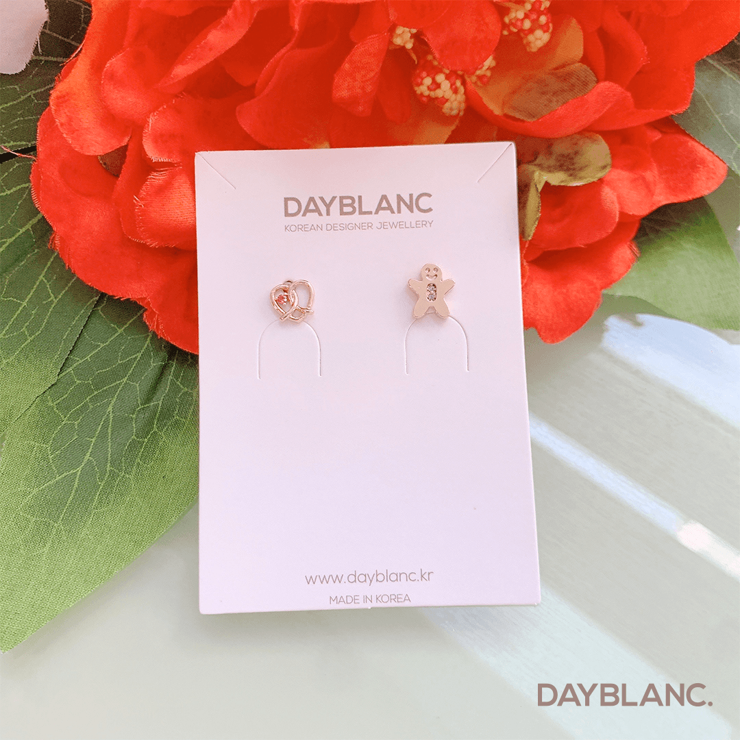 Gingerbread Icing (Earring) - DAYBLANC